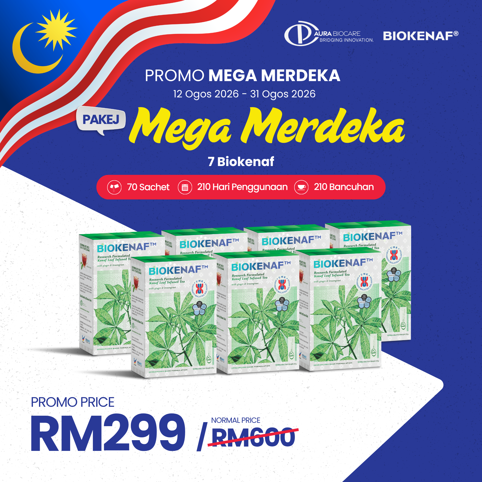 Pakej Mega Merdeka - Promo Mega Merdeka